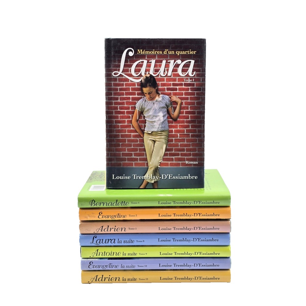Louise Tremblay-D'Essiambre‎ - Mémoires d'un Quartier 1-8 French Novel Romance